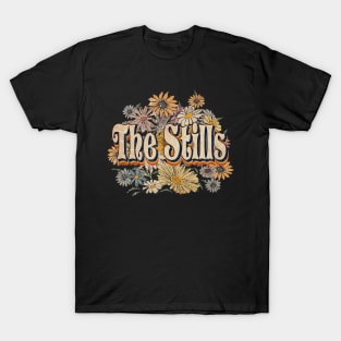 Retro The Stills Name Flowers Limited Edition Classic Styles T-Shirt